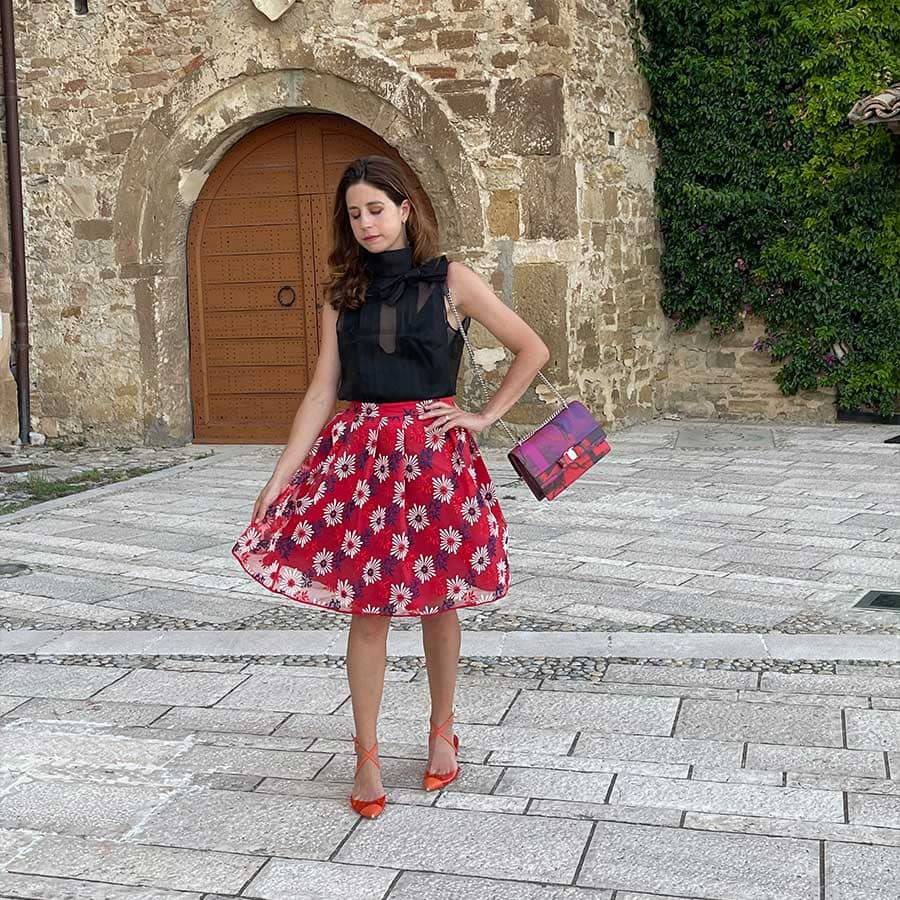 Diseño de viaje del castillo Coolness en Italia