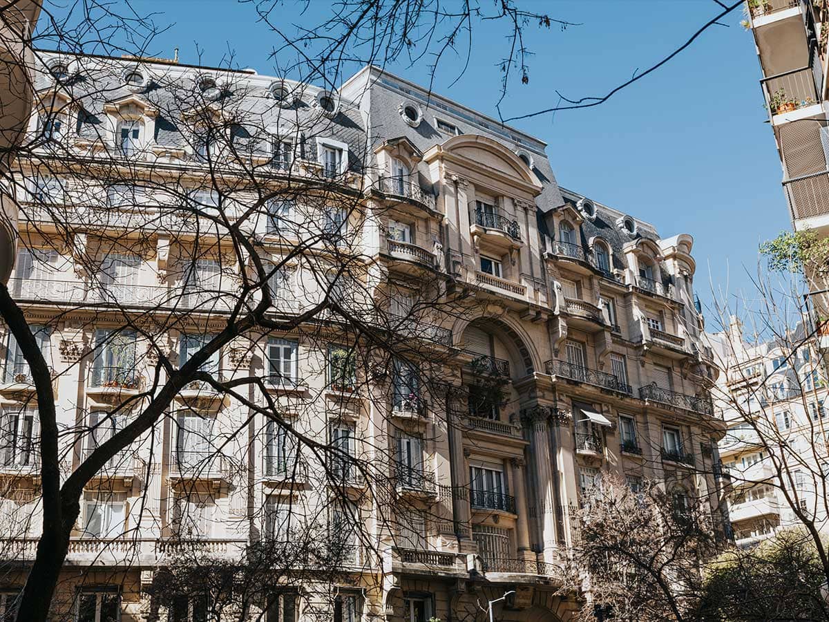 Beaux Arts palaces in Retiro