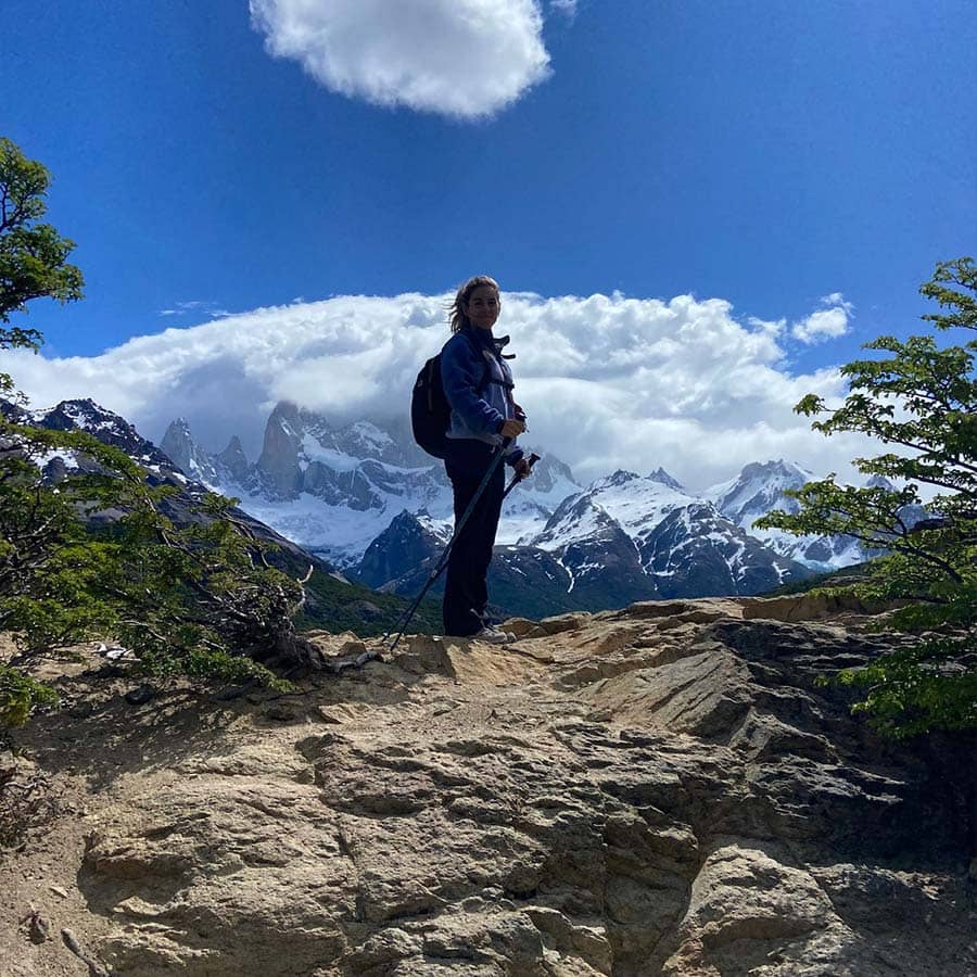 girl hiking travel experience